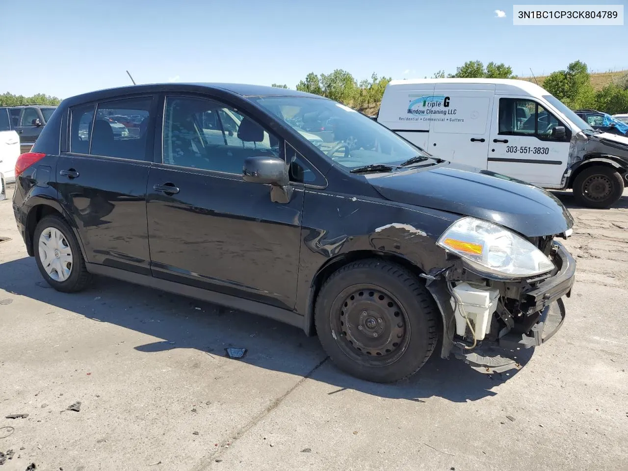 3N1BC1CP3CK804789 2012 Nissan Versa S