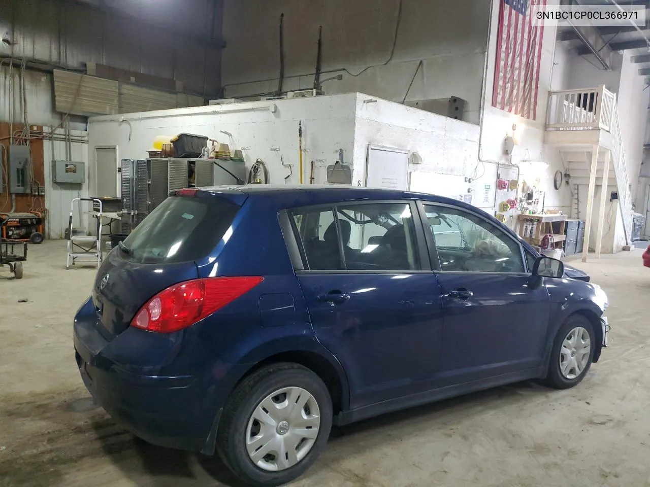 2012 Nissan Versa S VIN: 3N1BC1CP0CL366971 Lot: 70059024