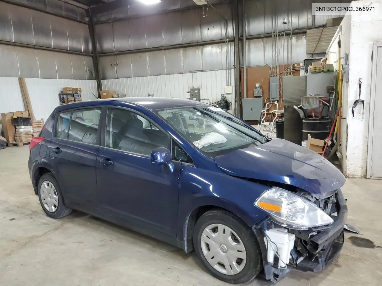 3N1BC1CP0CL366971 2012 Nissan Versa S