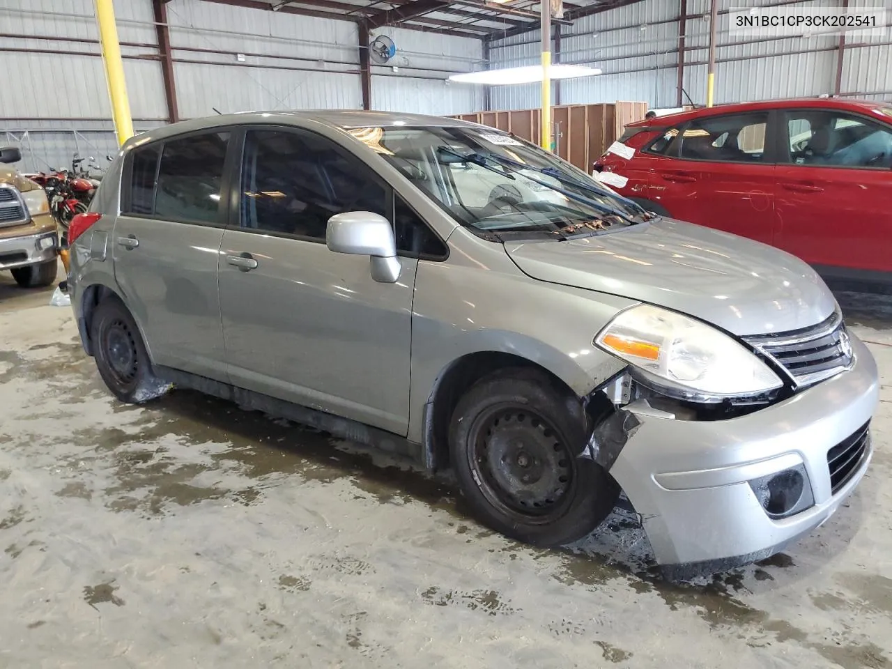 2012 Nissan Versa S VIN: 3N1BC1CP3CK202541 Lot: 70234934