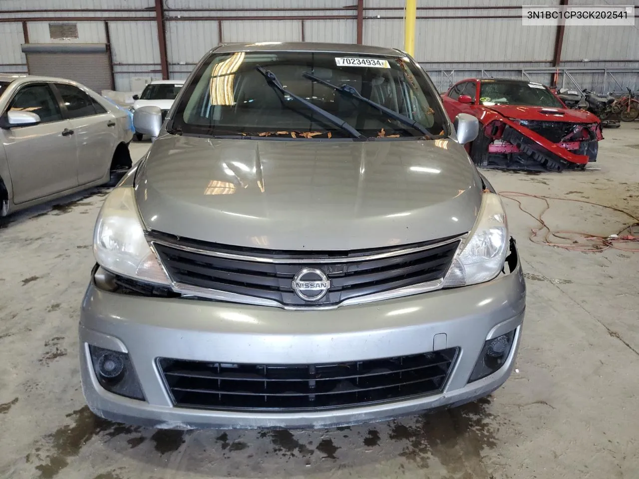 3N1BC1CP3CK202541 2012 Nissan Versa S