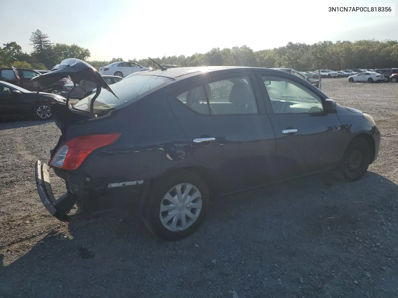 2012 Nissan Versa S VIN: 3N1CN7AP0CL818356 Lot: 70302554