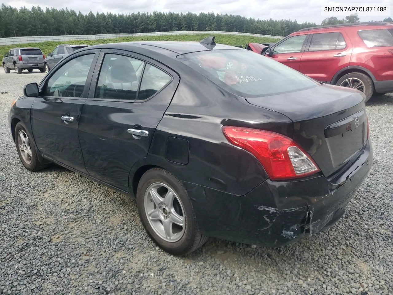 2012 Nissan Versa S VIN: 3N1CN7AP7CL871488 Lot: 70382964