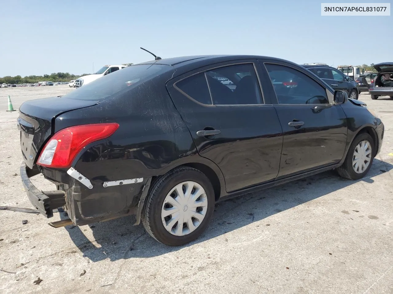 2012 Nissan Versa S VIN: 3N1CN7AP6CL831077 Lot: 70477724