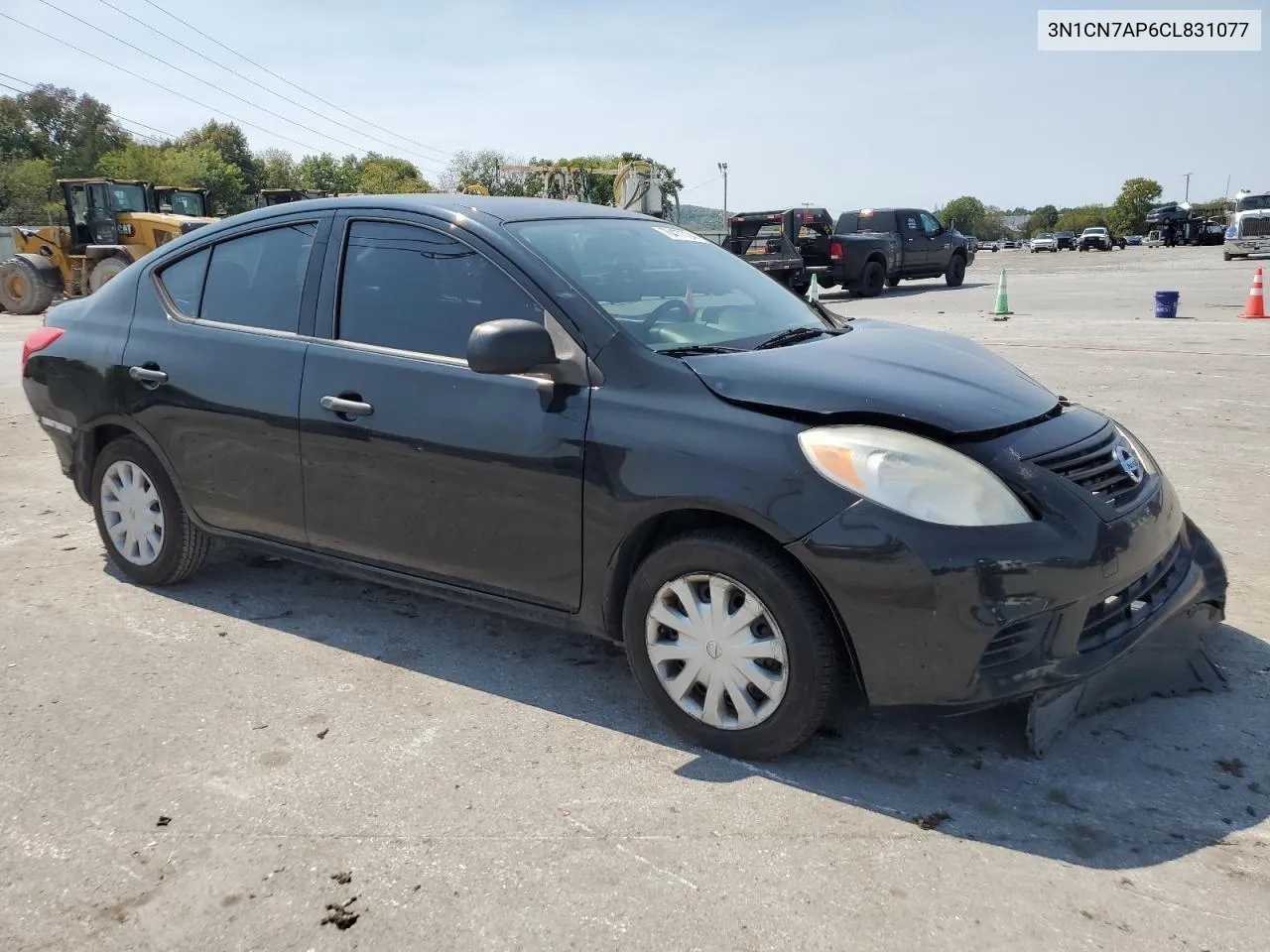 2012 Nissan Versa S VIN: 3N1CN7AP6CL831077 Lot: 70477724