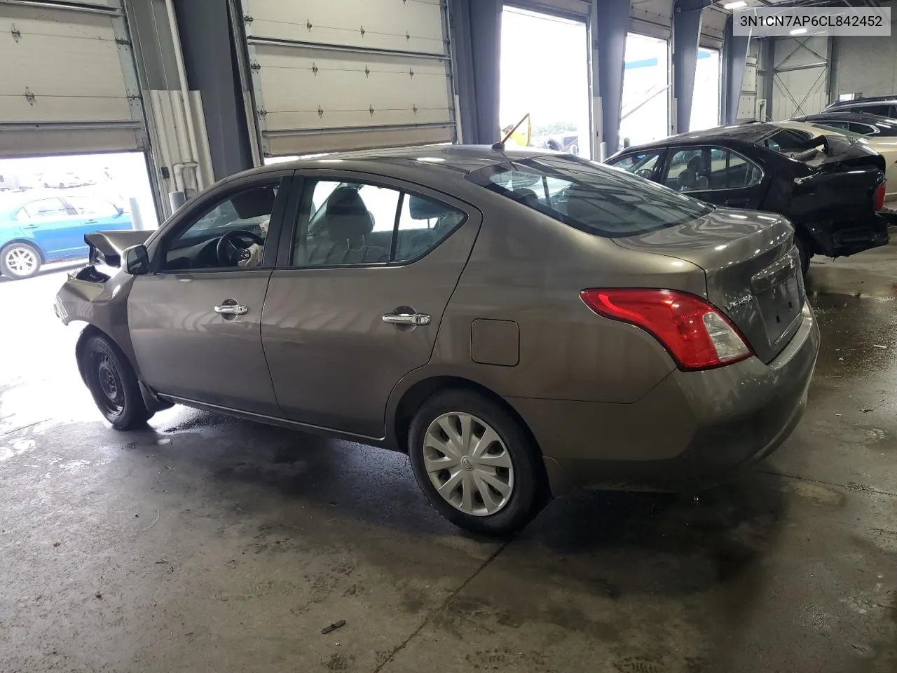 2012 Nissan Versa S VIN: 3N1CN7AP6CL842452 Lot: 70524444