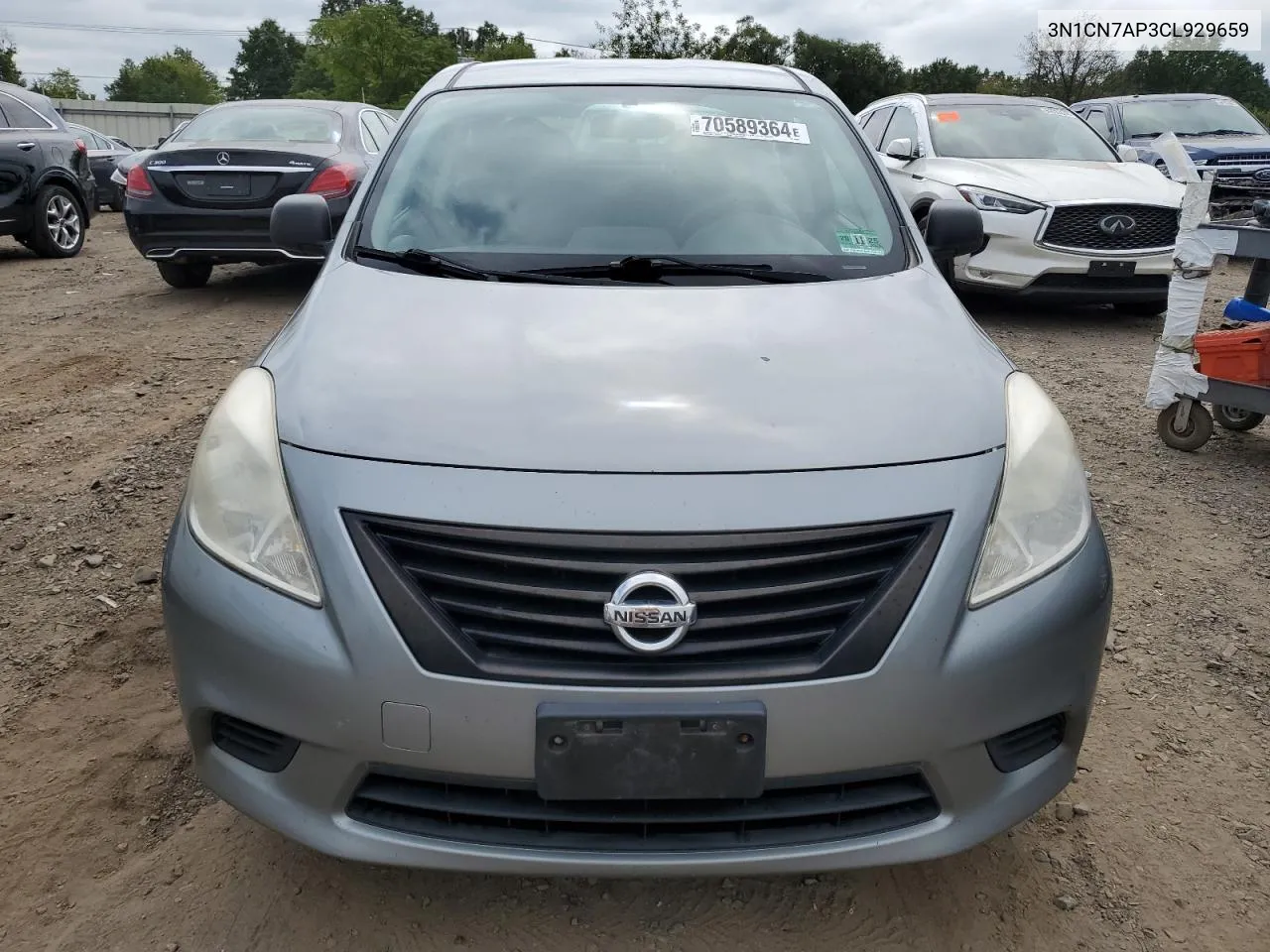 3N1CN7AP3CL929659 2012 Nissan Versa S