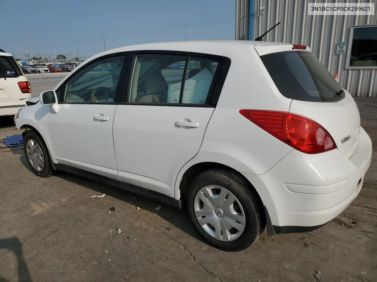 2012 Nissan Versa S VIN: 3N1BC1CP0CK259621 Lot: 70703244