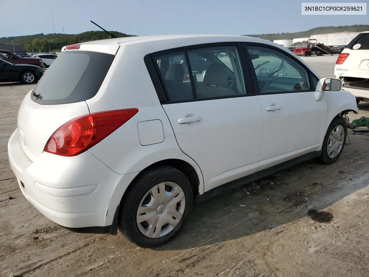 2012 Nissan Versa S VIN: 3N1BC1CP0CK259621 Lot: 70703244