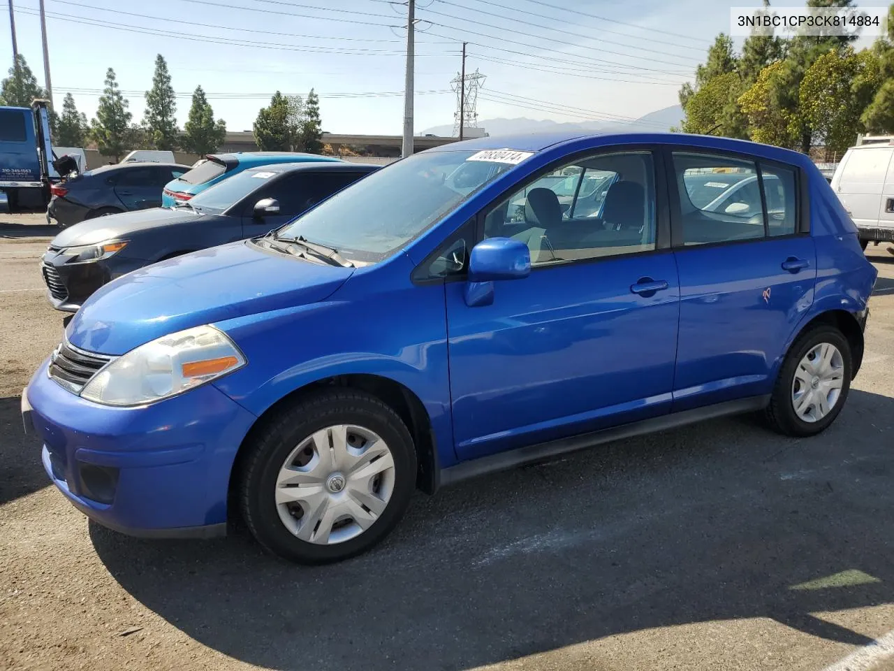 3N1BC1CP3CK814884 2012 Nissan Versa S