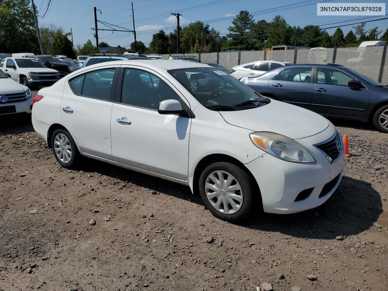 2012 Nissan Versa S VIN: 3N1CN7AP3CL879328 Lot: 71089864