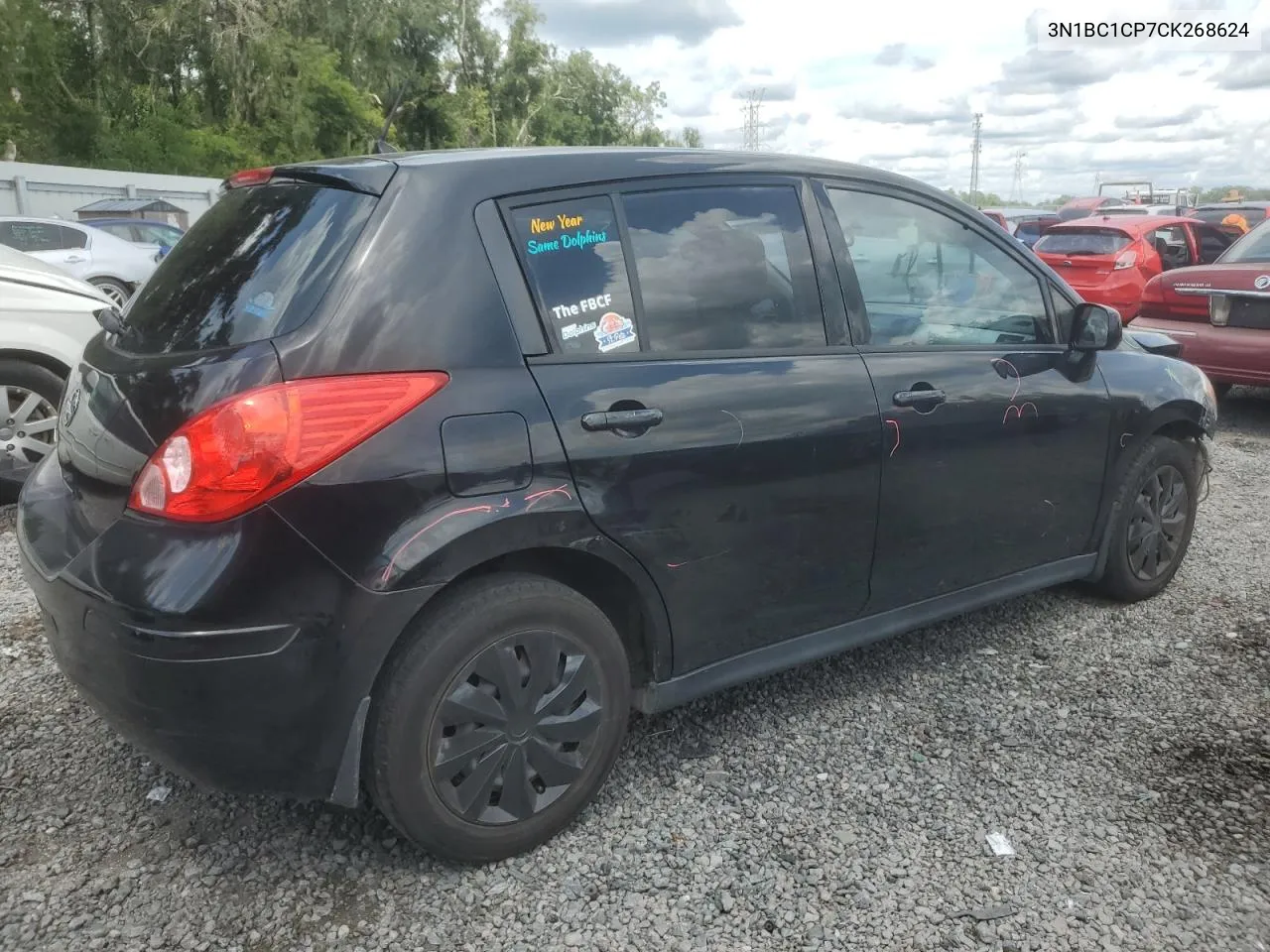 3N1BC1CP7CK268624 2012 Nissan Versa S