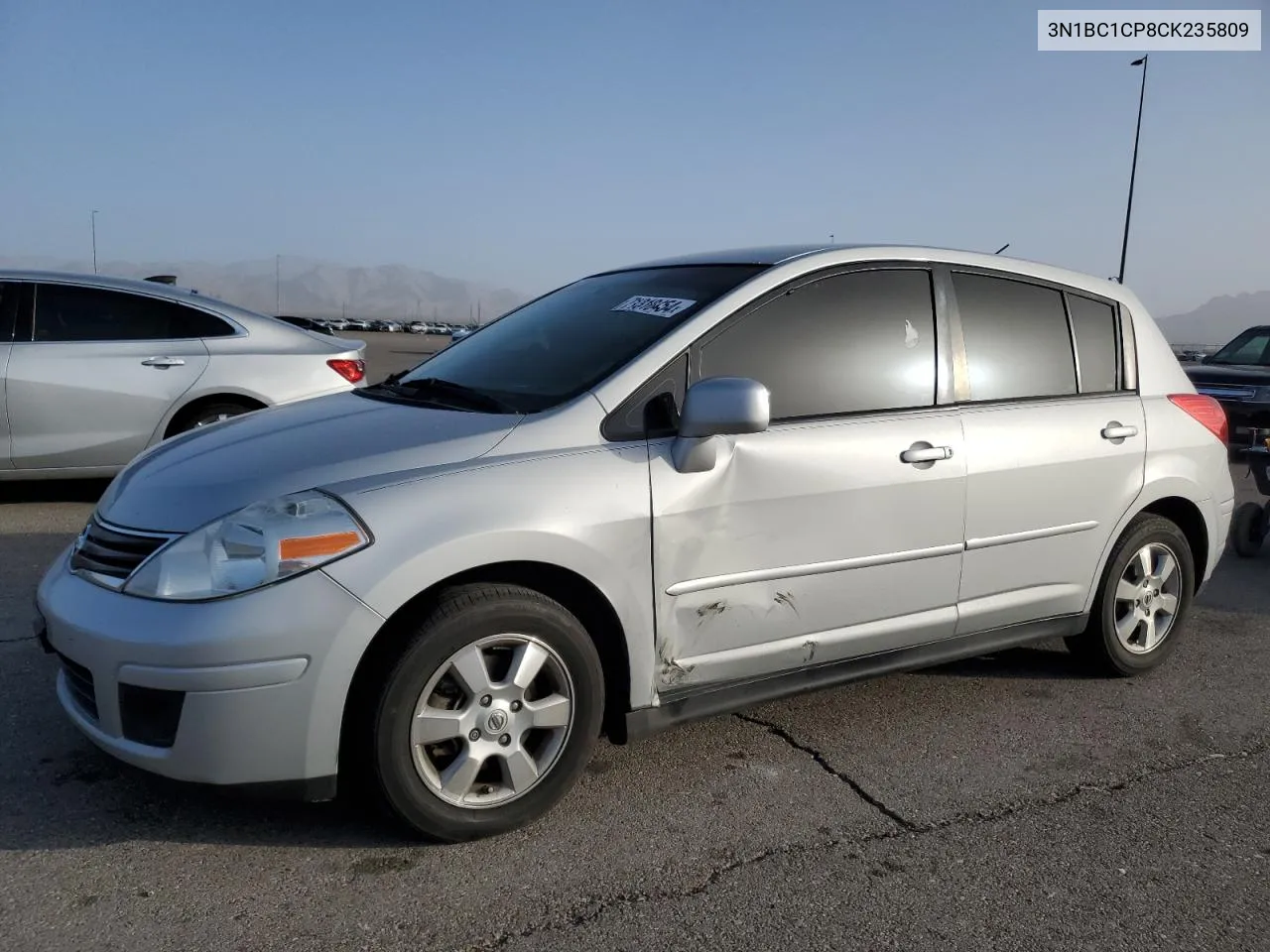 3N1BC1CP8CK235809 2012 Nissan Versa S