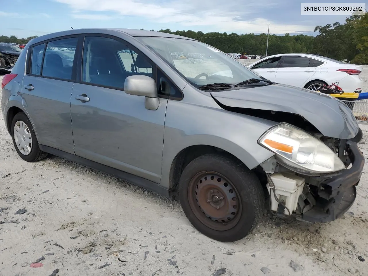 3N1BC1CP8CK809292 2012 Nissan Versa S