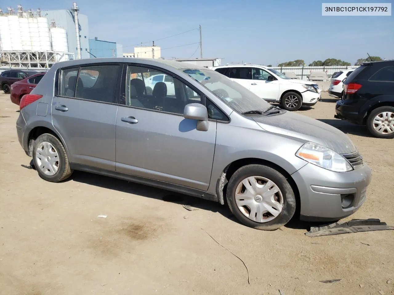 2012 Nissan Versa S VIN: 3N1BC1CP1CK197792 Lot: 71954844