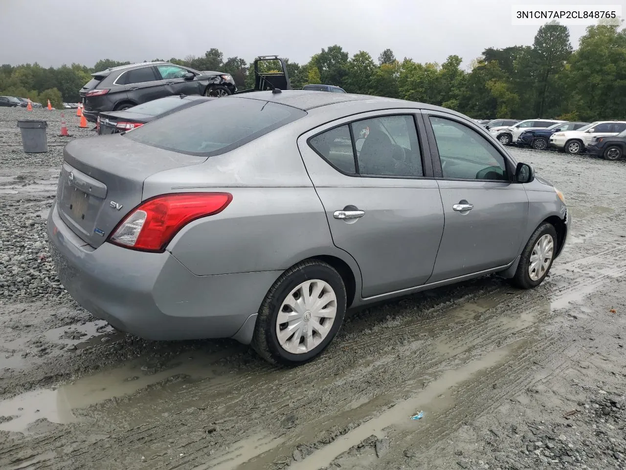 3N1CN7AP2CL848765 2012 Nissan Versa S