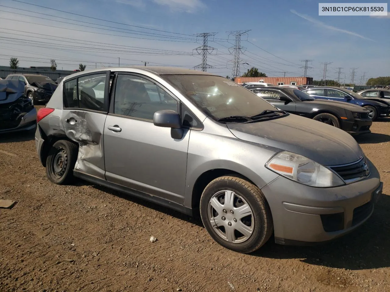 3N1BC1CP6CK815530 2012 Nissan Versa S