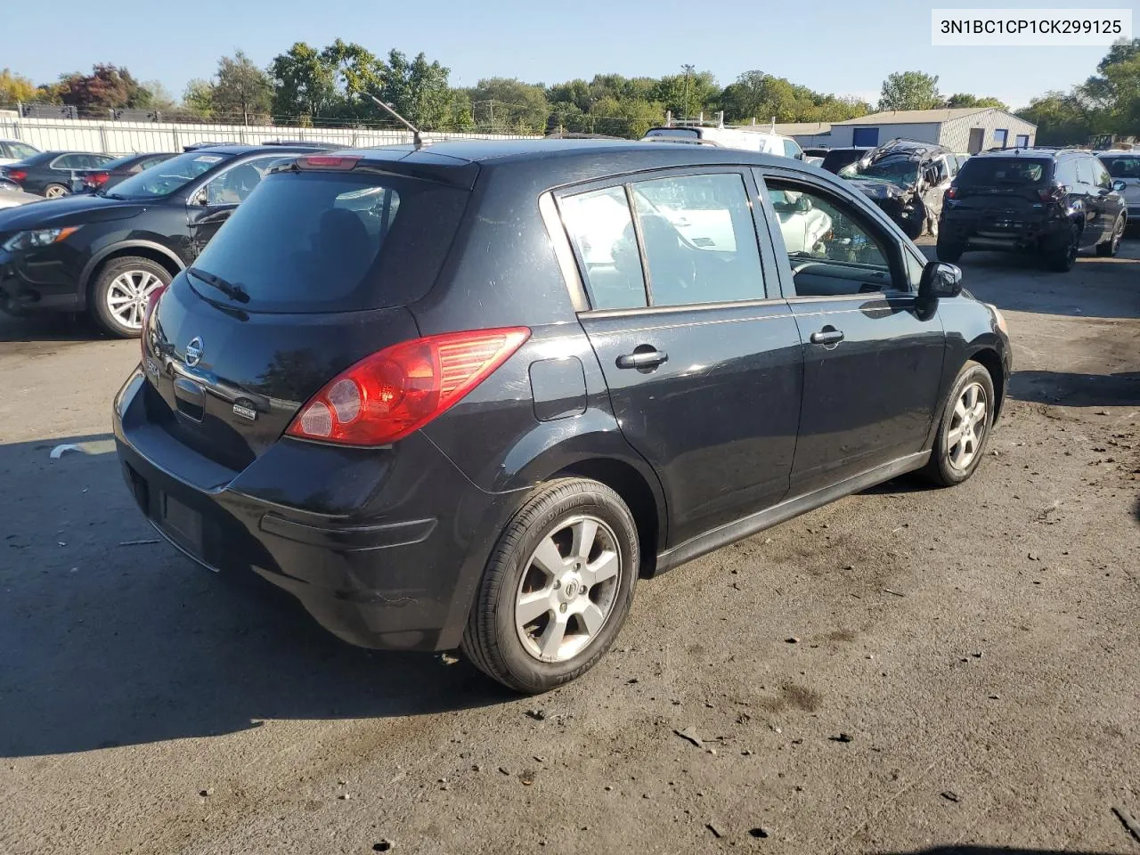 2012 Nissan Versa S VIN: 3N1BC1CP1CK299125 Lot: 72190034