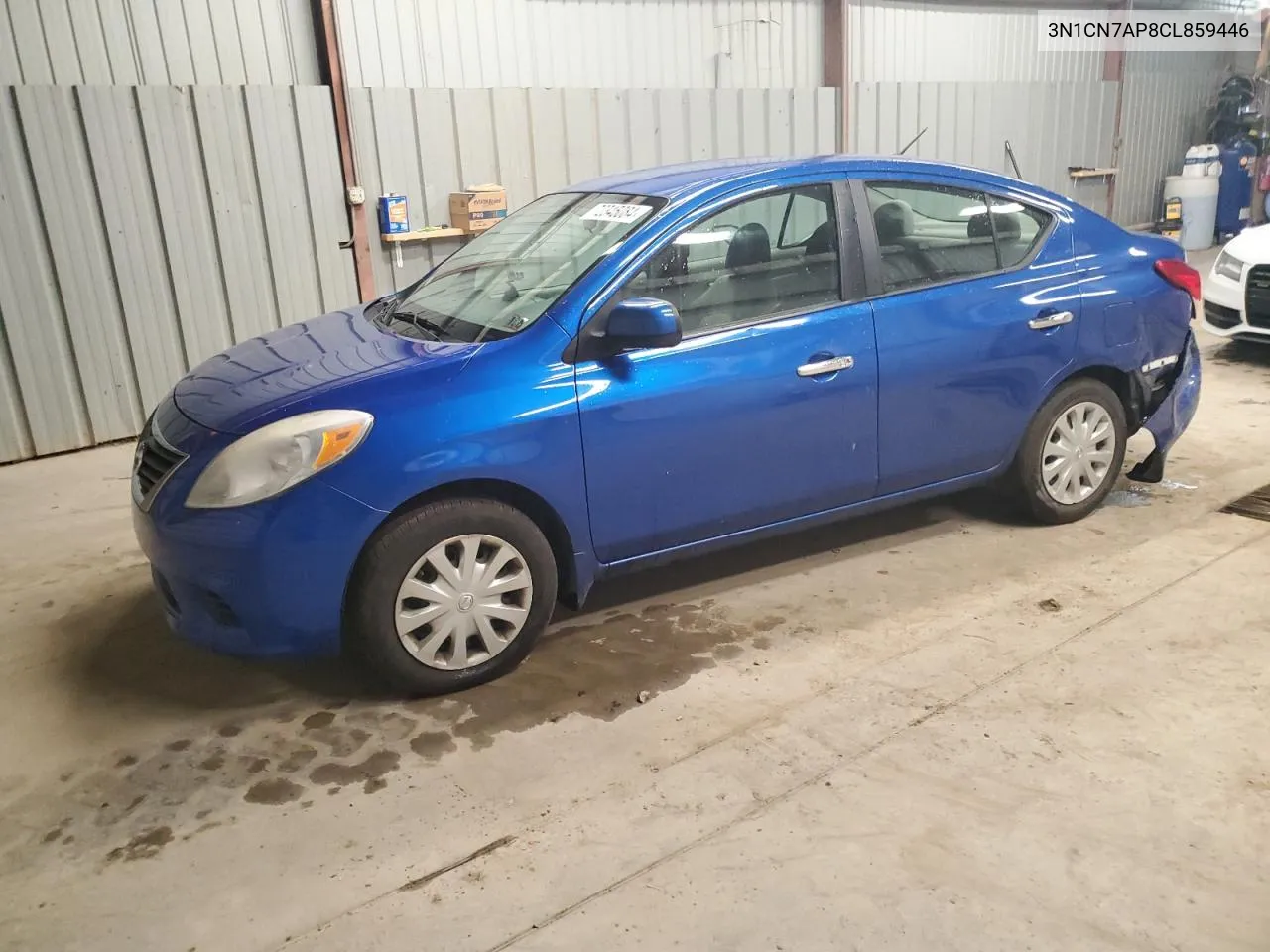 2012 Nissan Versa S VIN: 3N1CN7AP8CL859446 Lot: 72345084