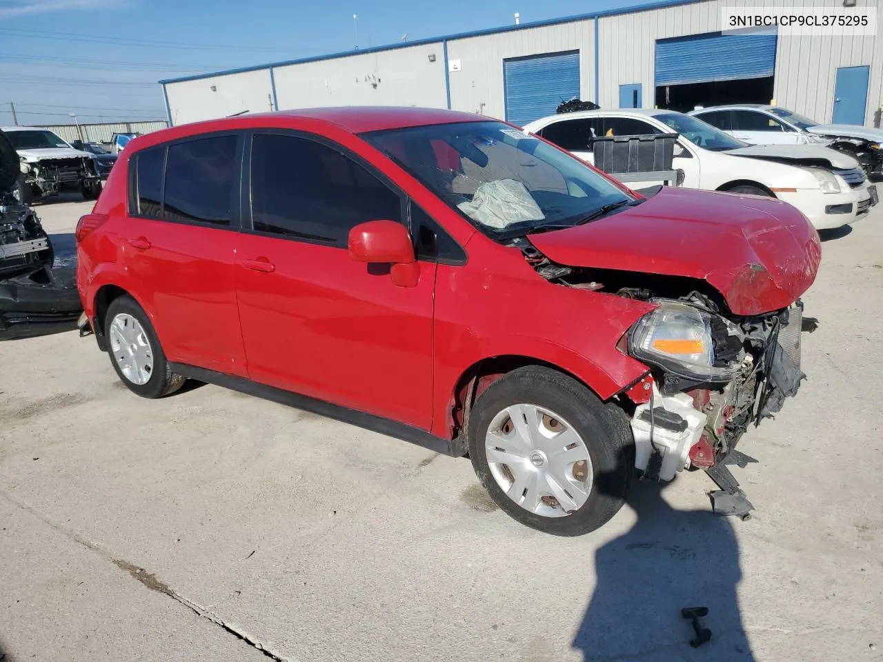 2012 Nissan Versa S VIN: 3N1BC1CP9CL375295 Lot: 72973624