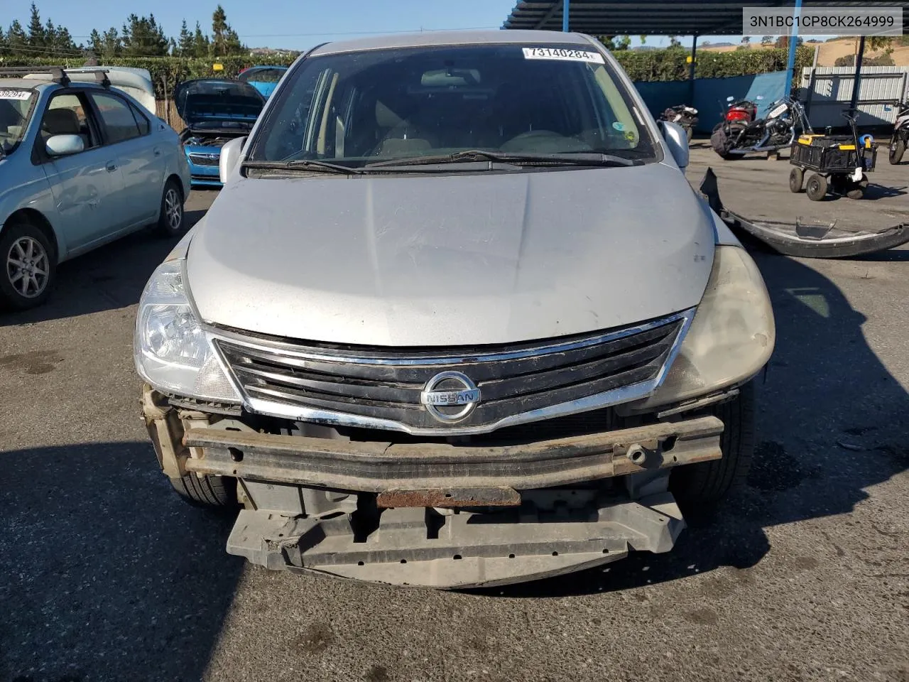 2012 Nissan Versa S VIN: 3N1BC1CP8CK264999 Lot: 73140284