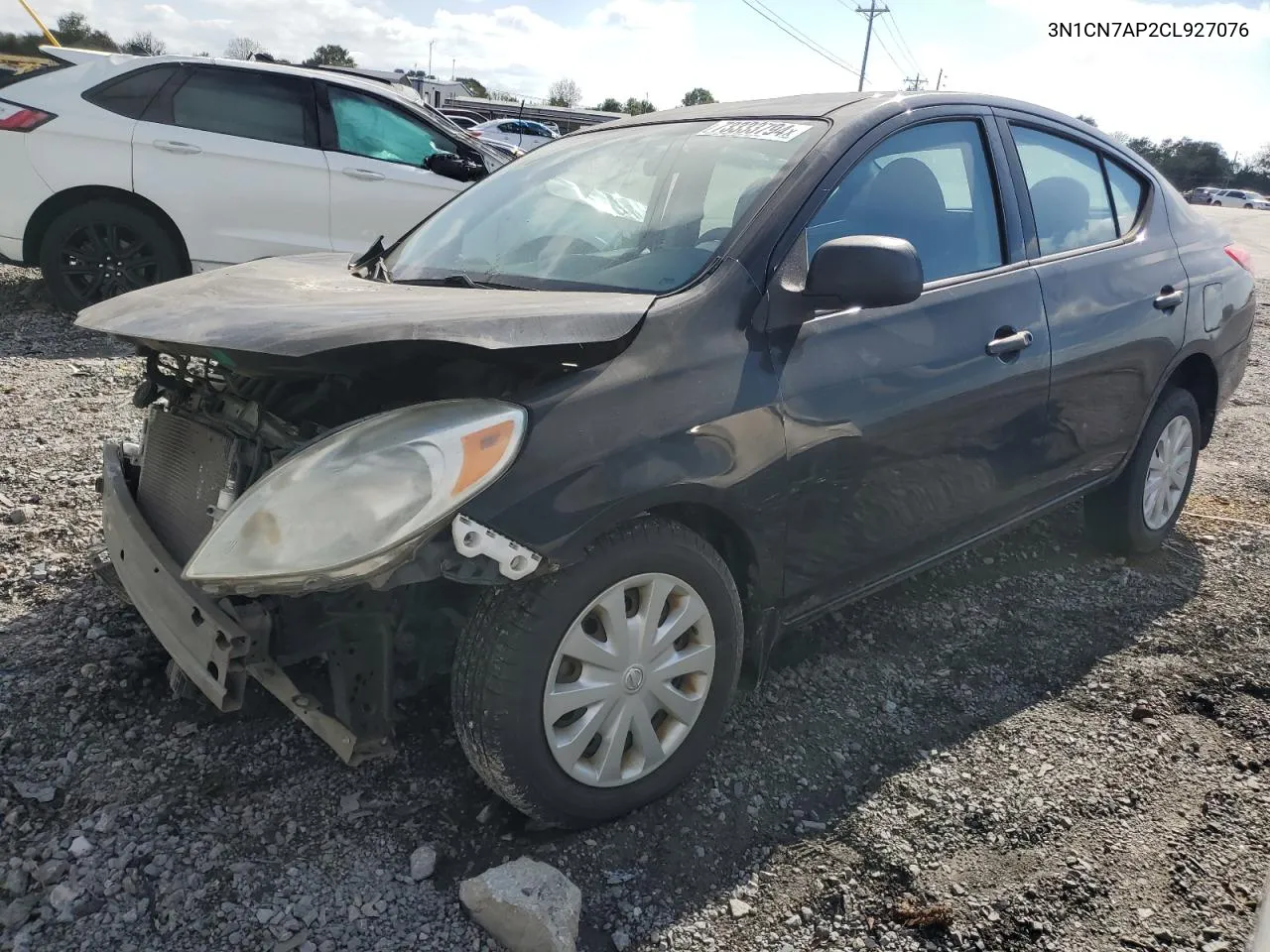 2012 Nissan Versa S VIN: 3N1CN7AP2CL927076 Lot: 73333794