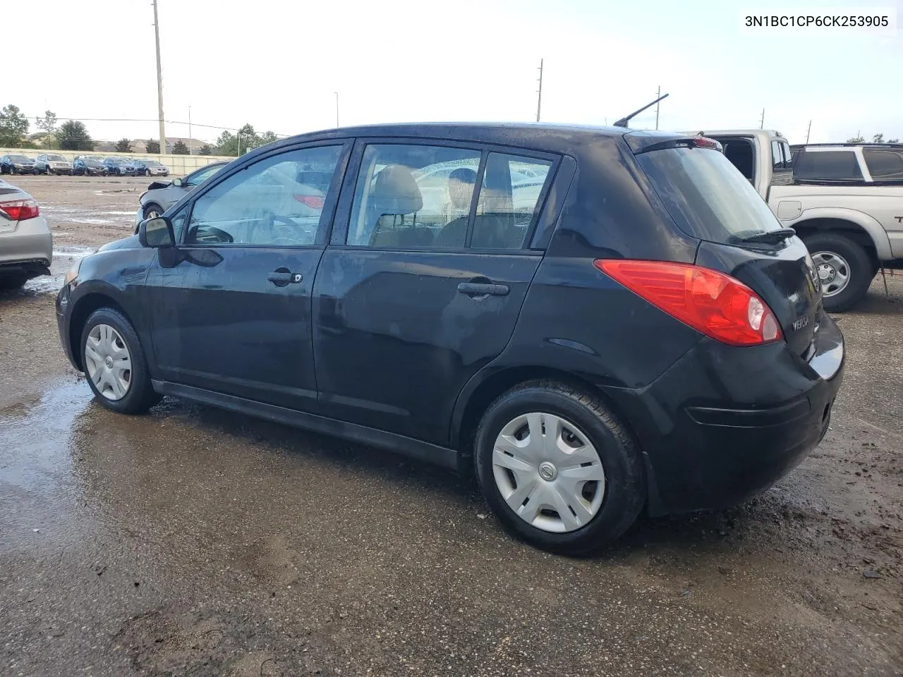 2012 Nissan Versa S VIN: 3N1BC1CP6CK253905 Lot: 73362974