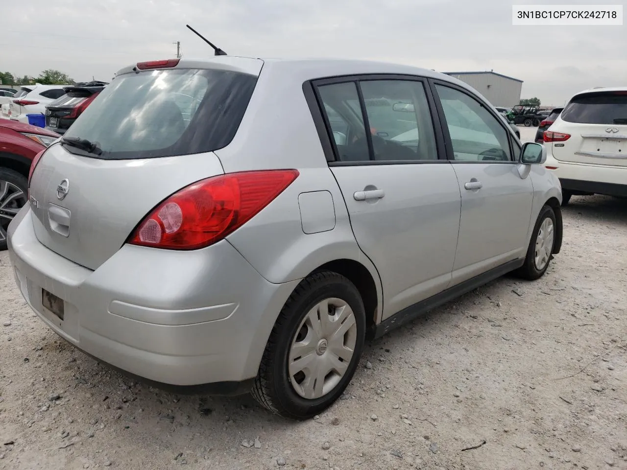 2012 Nissan Versa S VIN: 3N1BC1CP7CK242718 Lot: 73562394