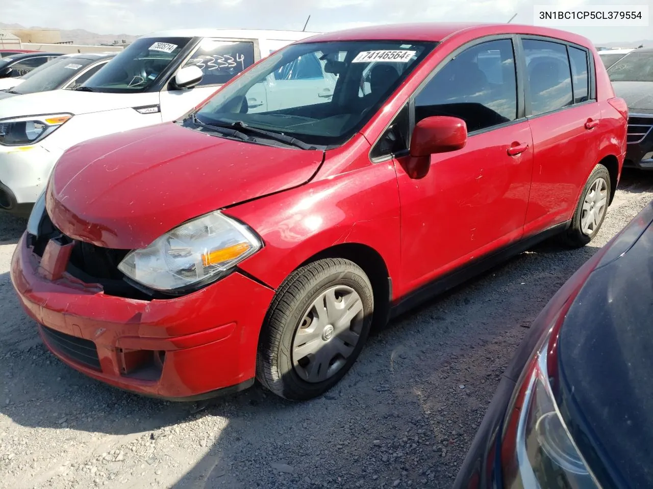 2012 Nissan Versa S VIN: 3N1BC1CP5CL379554 Lot: 74146564