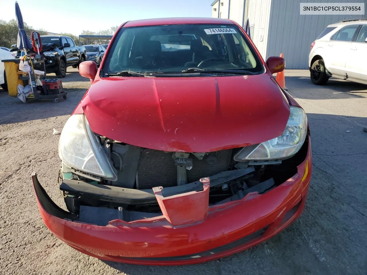 2012 Nissan Versa S VIN: 3N1BC1CP5CL379554 Lot: 74146564