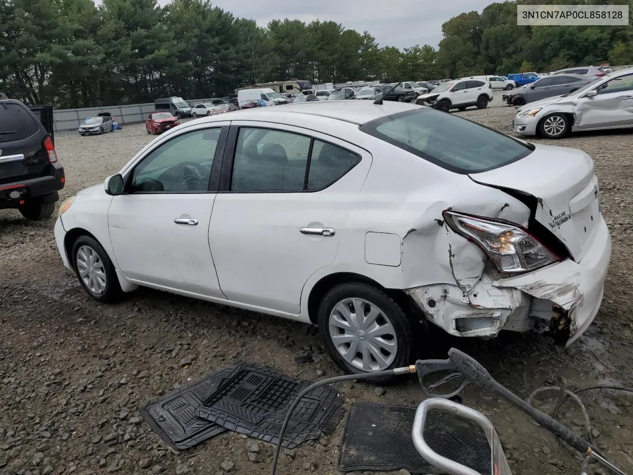 3N1CN7AP0CL858128 2012 Nissan Versa S