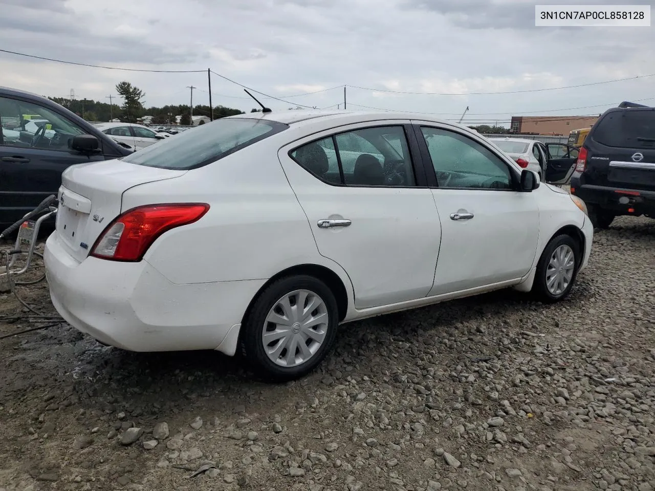 3N1CN7AP0CL858128 2012 Nissan Versa S