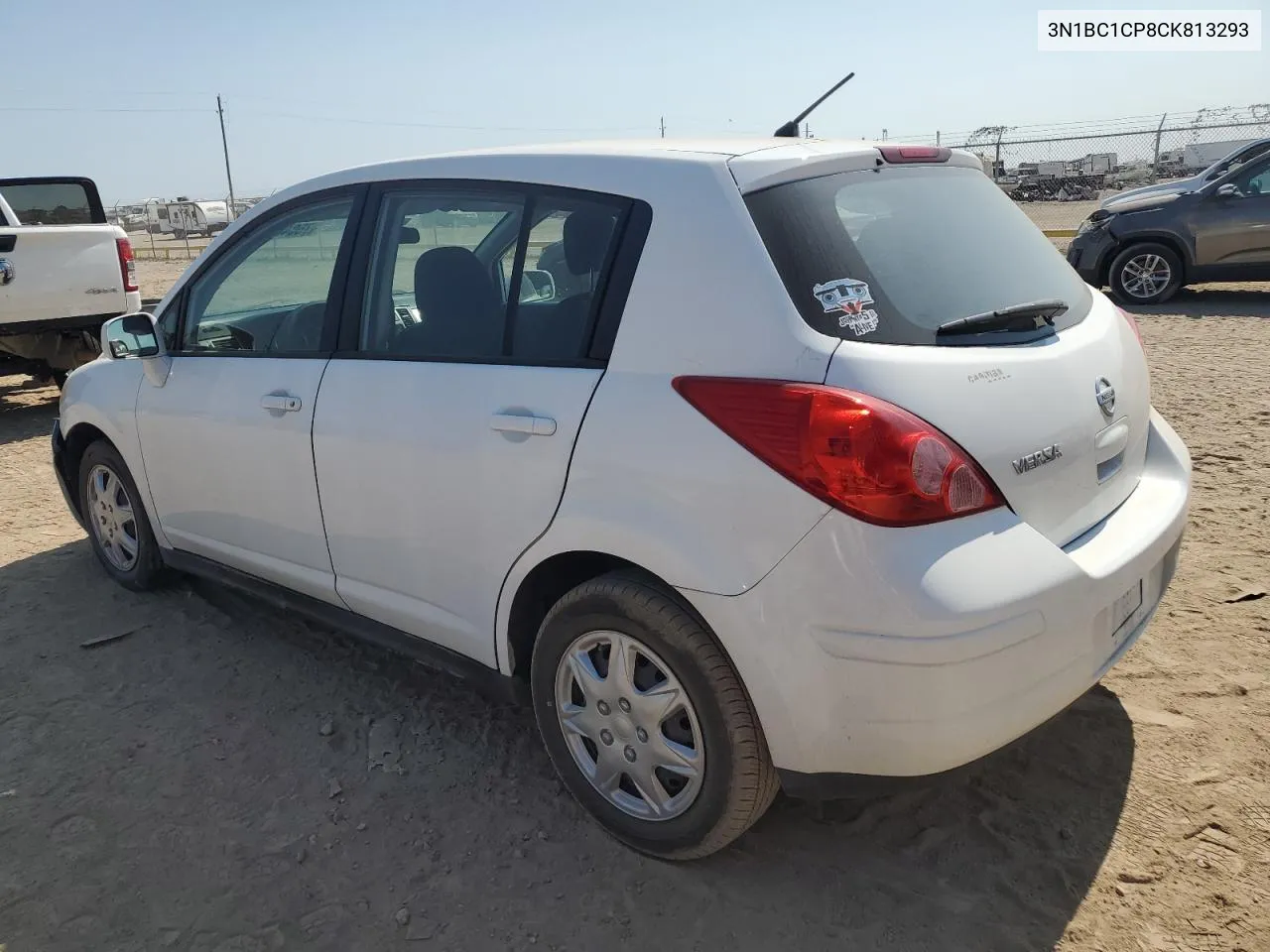 2012 Nissan Versa S VIN: 3N1BC1CP8CK813293 Lot: 75046574