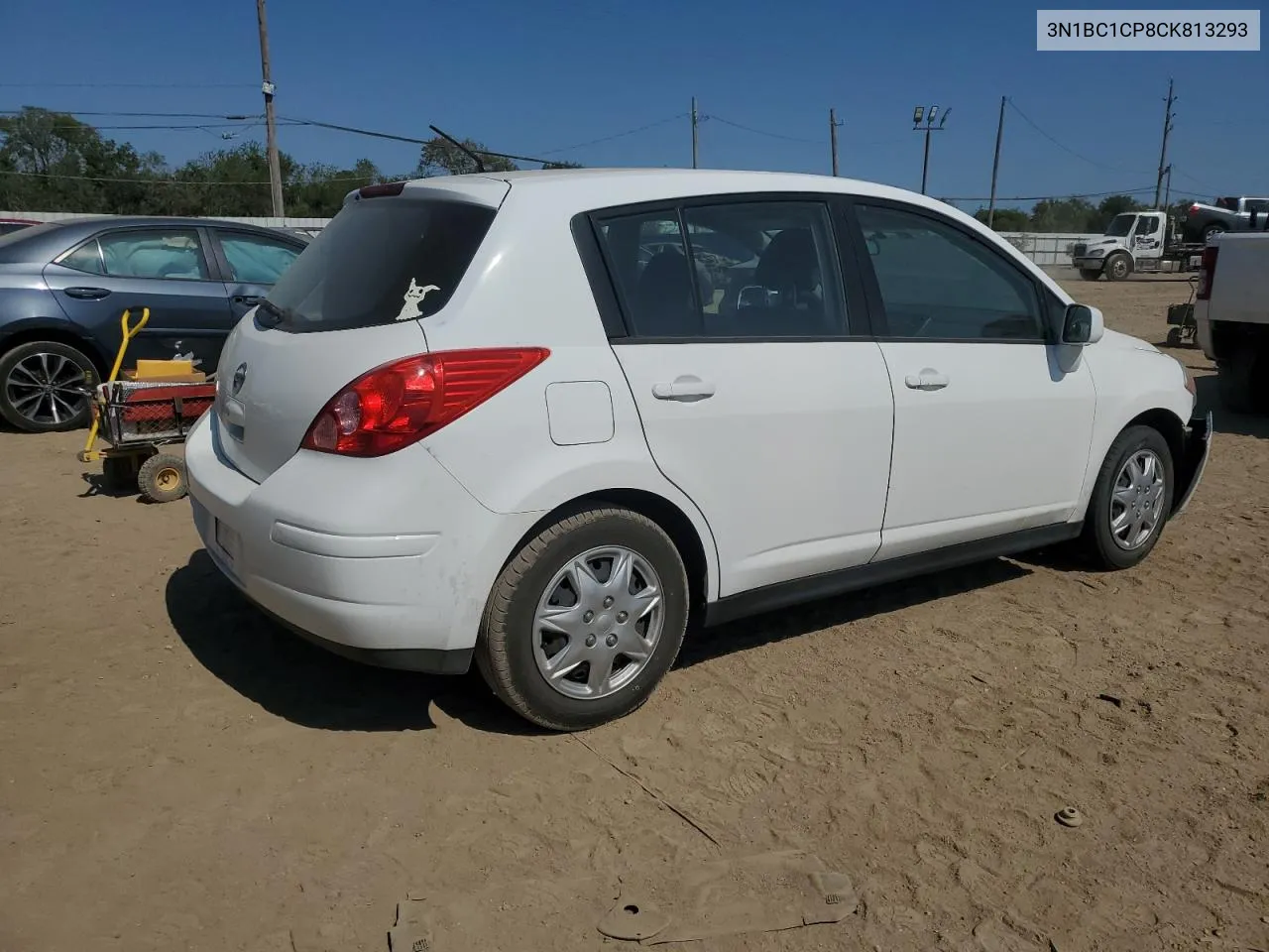 2012 Nissan Versa S VIN: 3N1BC1CP8CK813293 Lot: 75046574