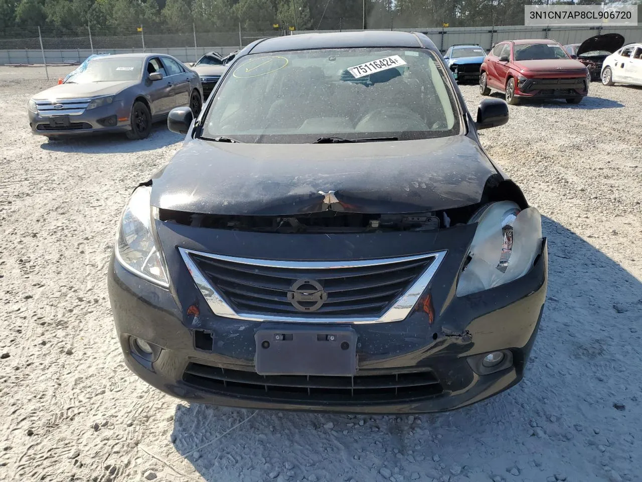 3N1CN7AP8CL906720 2012 Nissan Versa S