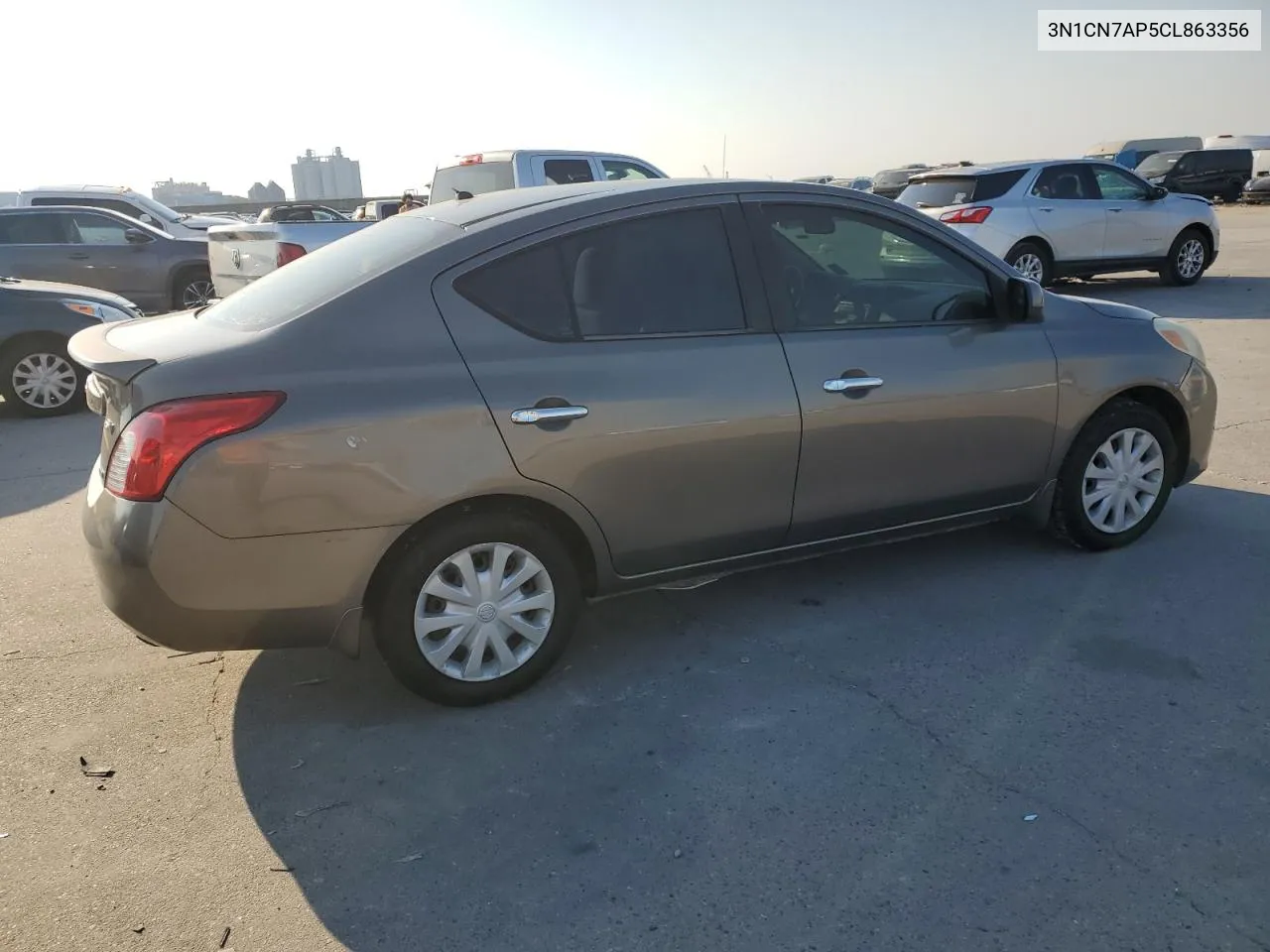 2012 Nissan Versa S VIN: 3N1CN7AP5CL863356 Lot: 75415794