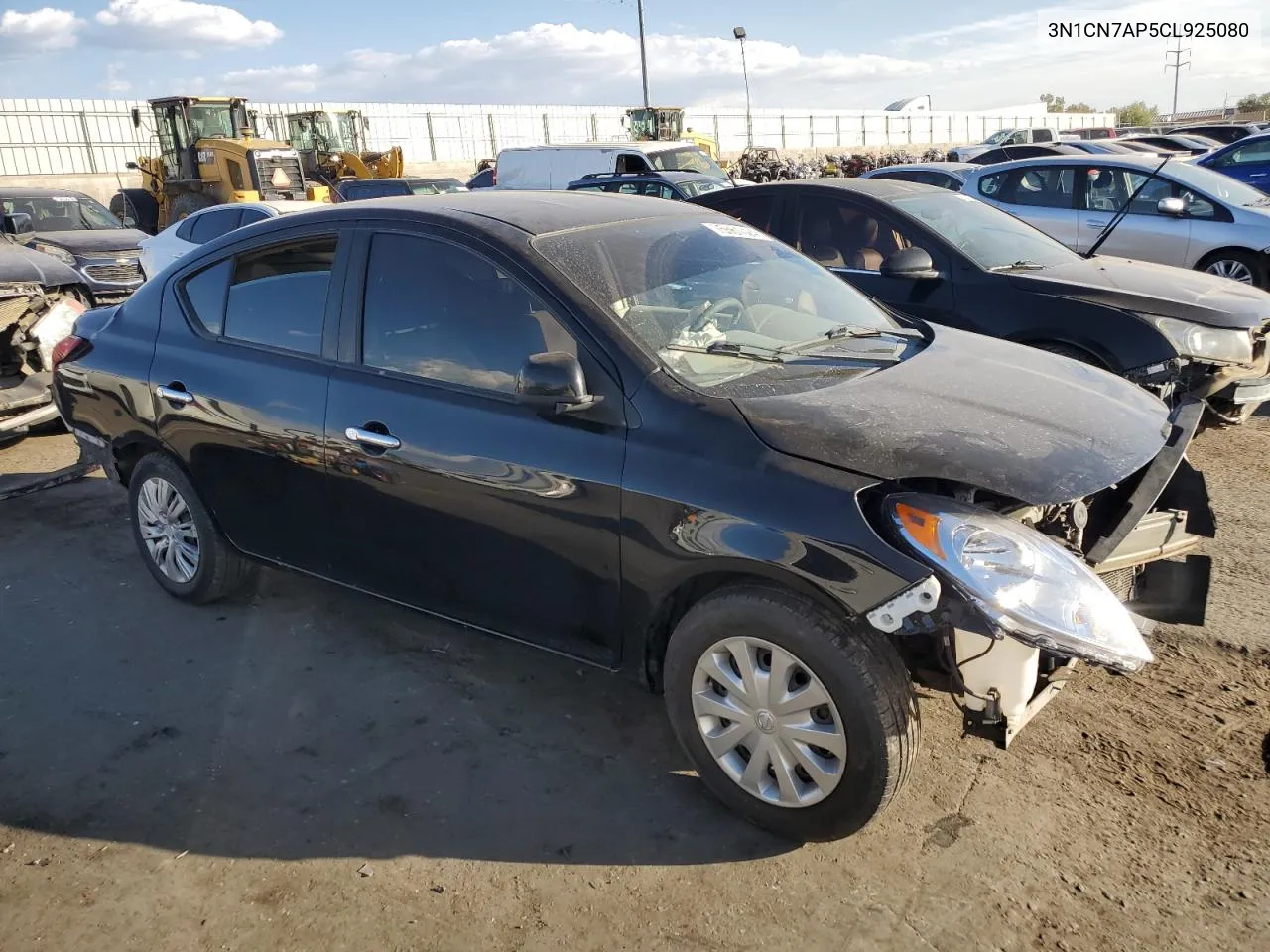 2012 Nissan Versa S VIN: 3N1CN7AP5CL925080 Lot: 75561024