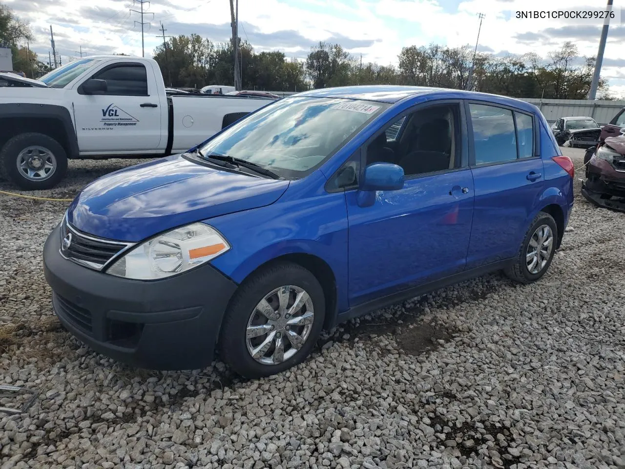 2012 Nissan Versa S VIN: 3N1BC1CP0CK299276 Lot: 76104214