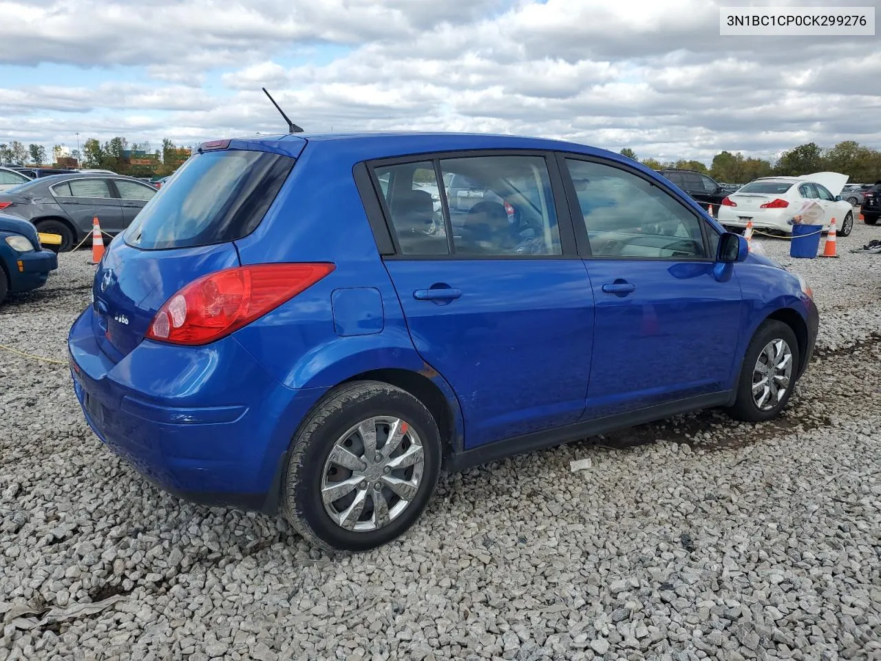 2012 Nissan Versa S VIN: 3N1BC1CP0CK299276 Lot: 76104214