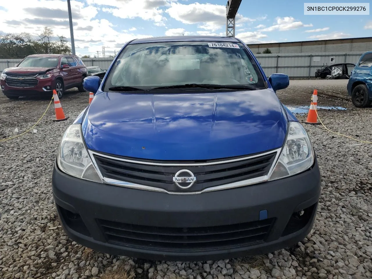 2012 Nissan Versa S VIN: 3N1BC1CP0CK299276 Lot: 76104214