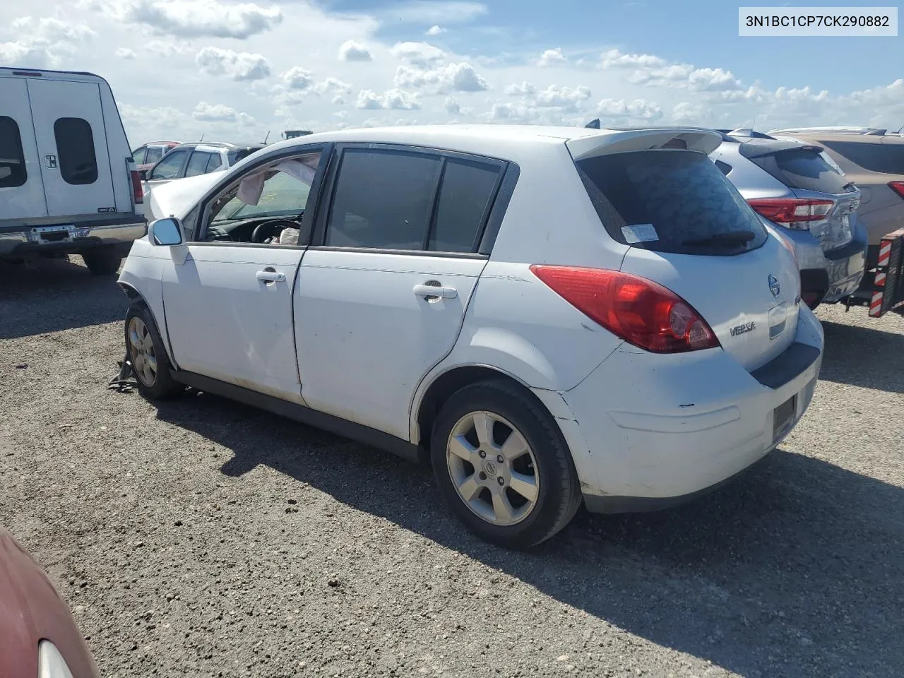 2012 Nissan Versa S VIN: 3N1BC1CP7CK290882 Lot: 76248904