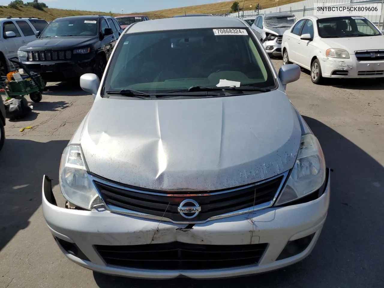 2012 Nissan Versa S VIN: 3N1BC1CP5CK809606 Lot: 76260864