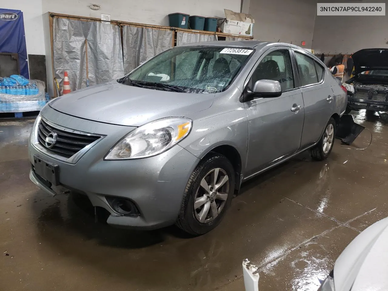 2012 Nissan Versa S VIN: 3N1CN7AP9CL942240 Lot: 77263814