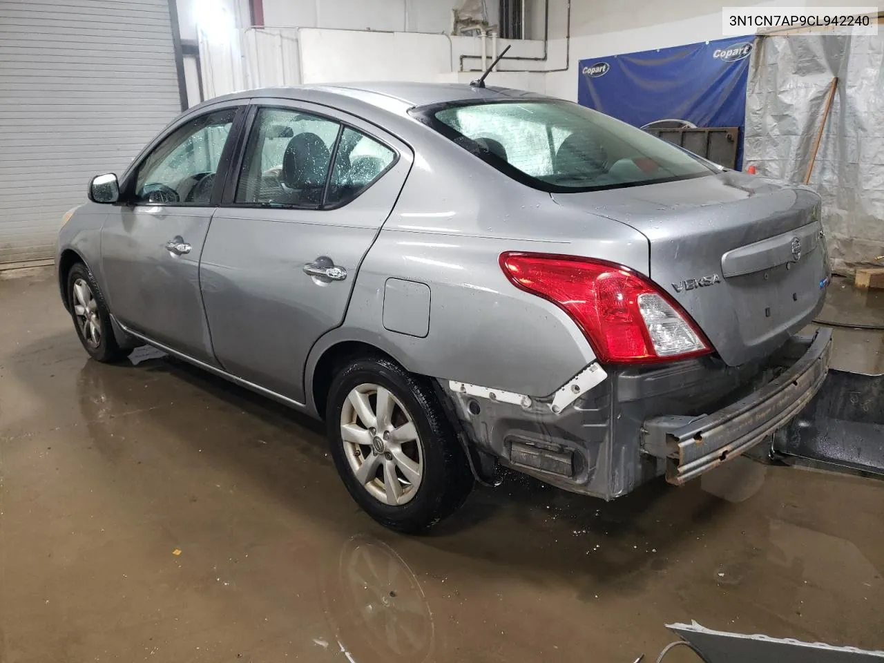 2012 Nissan Versa S VIN: 3N1CN7AP9CL942240 Lot: 77263814