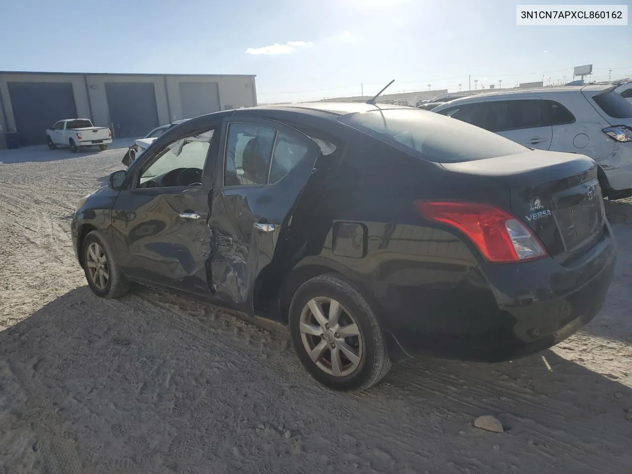 2012 Nissan Versa S VIN: 3N1CN7APXCL860162 Lot: 77846904