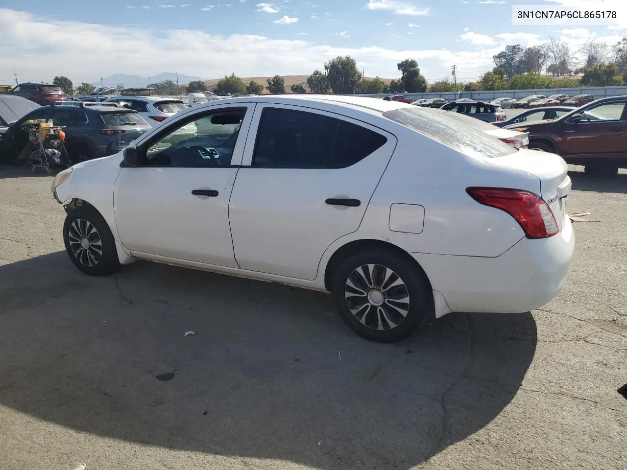 2012 Nissan Versa S VIN: 3N1CN7AP6CL865178 Lot: 78013324