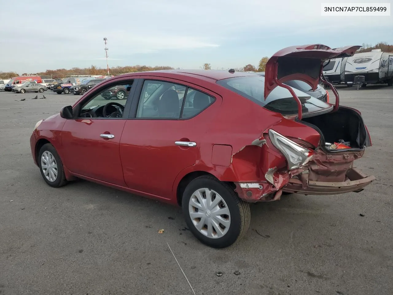 2012 Nissan Versa S VIN: 3N1CN7AP7CL859499 Lot: 78160904