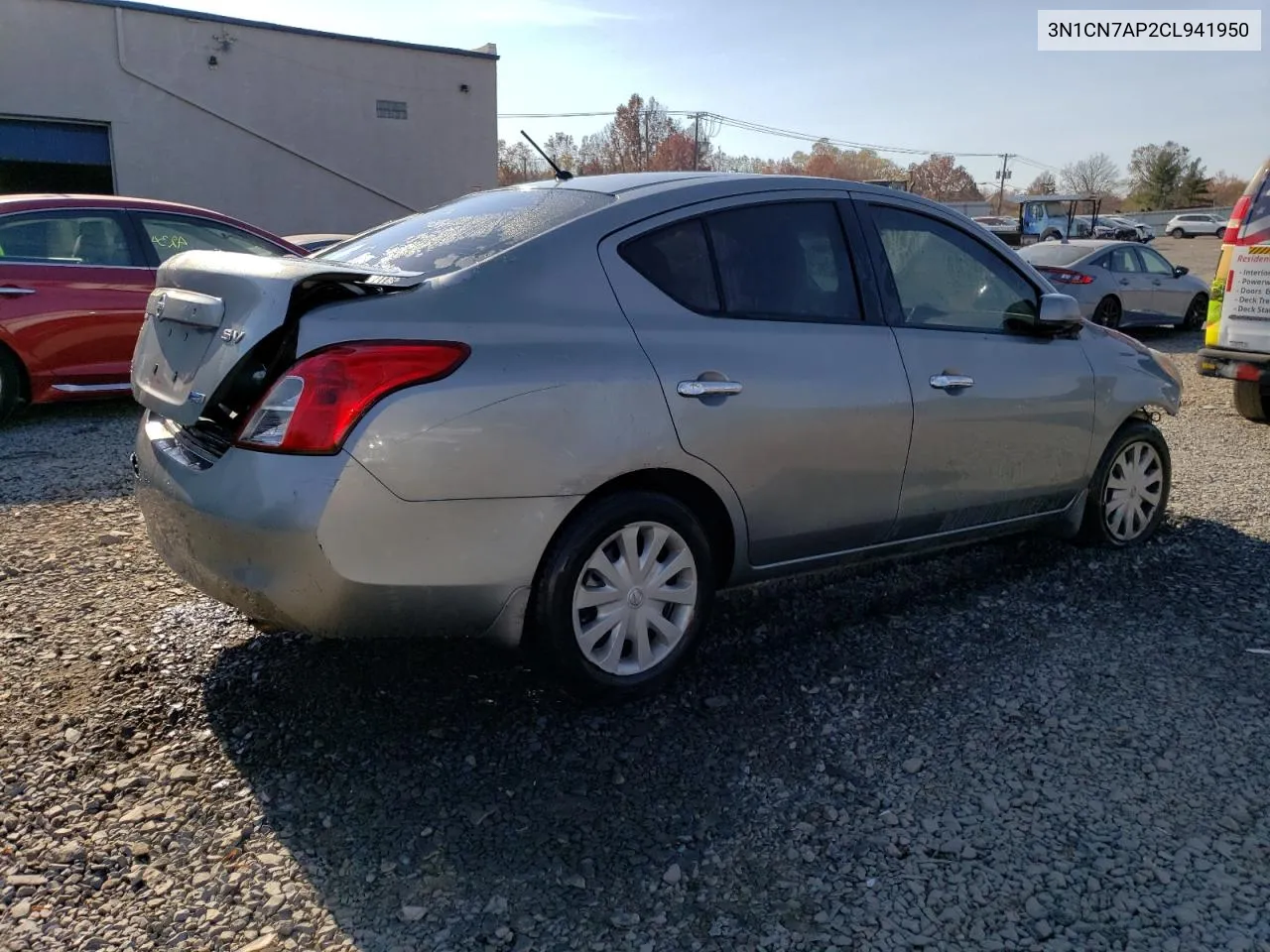 2012 Nissan Versa S VIN: 3N1CN7AP2CL941950 Lot: 78231924