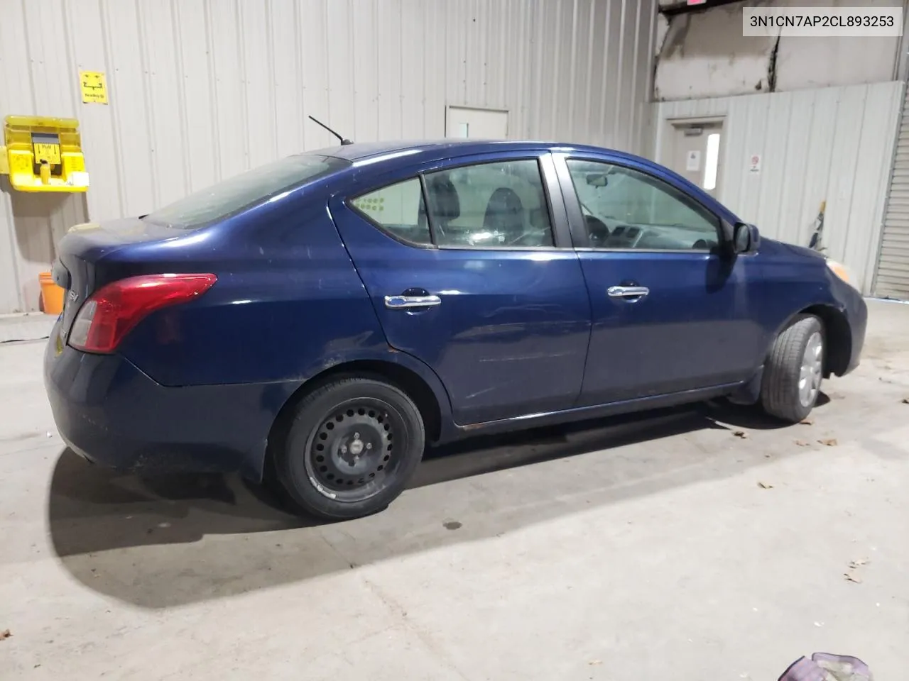 2012 Nissan Versa S VIN: 3N1CN7AP2CL893253 Lot: 78246254