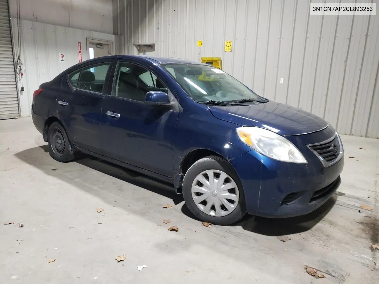 2012 Nissan Versa S VIN: 3N1CN7AP2CL893253 Lot: 78246254